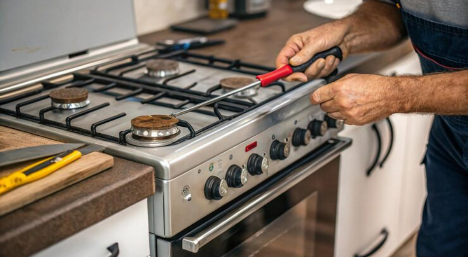 Gas Cooking Range Repair